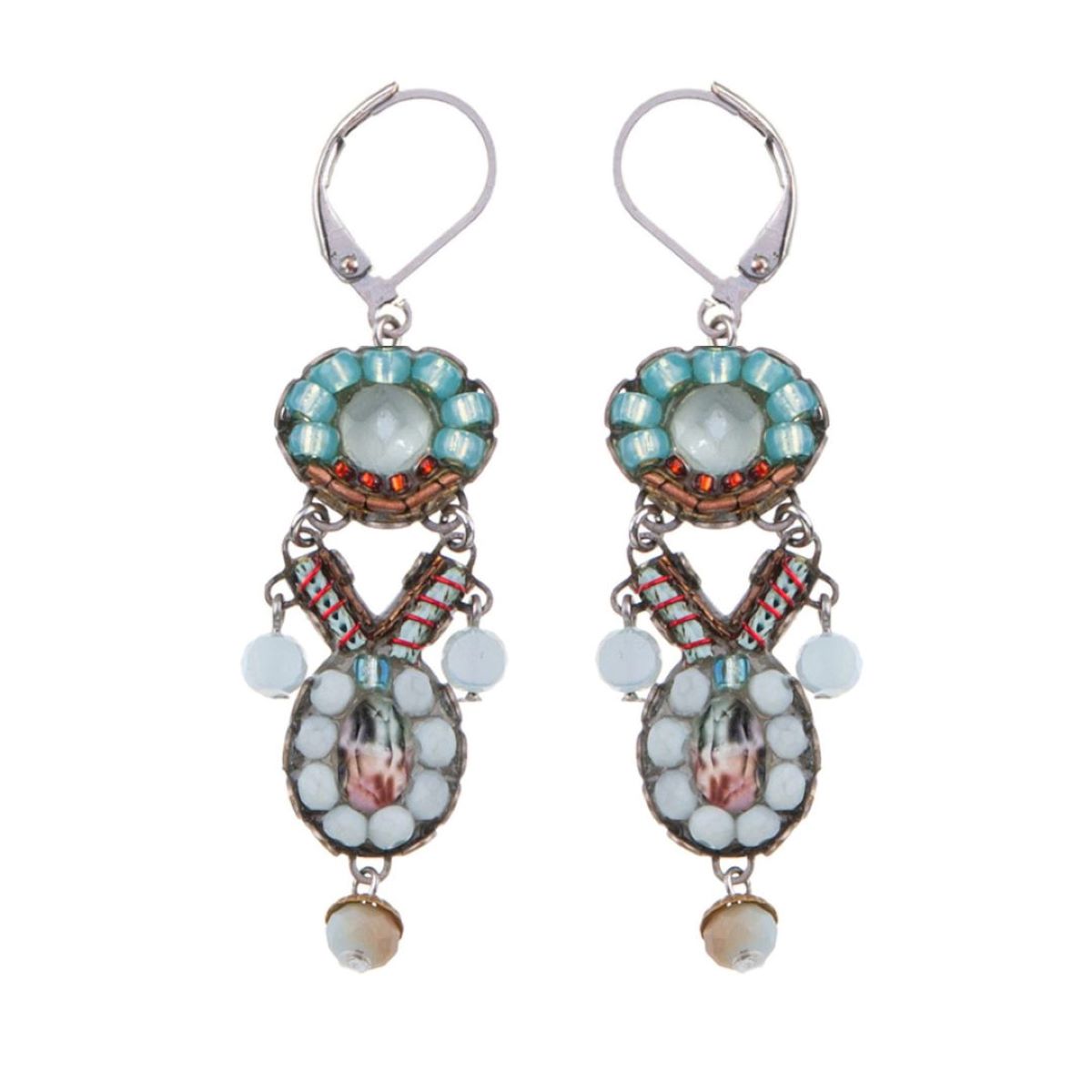 AYALA BAR - MINT FLAVOR EARRINGS (WIRE) - BEADS