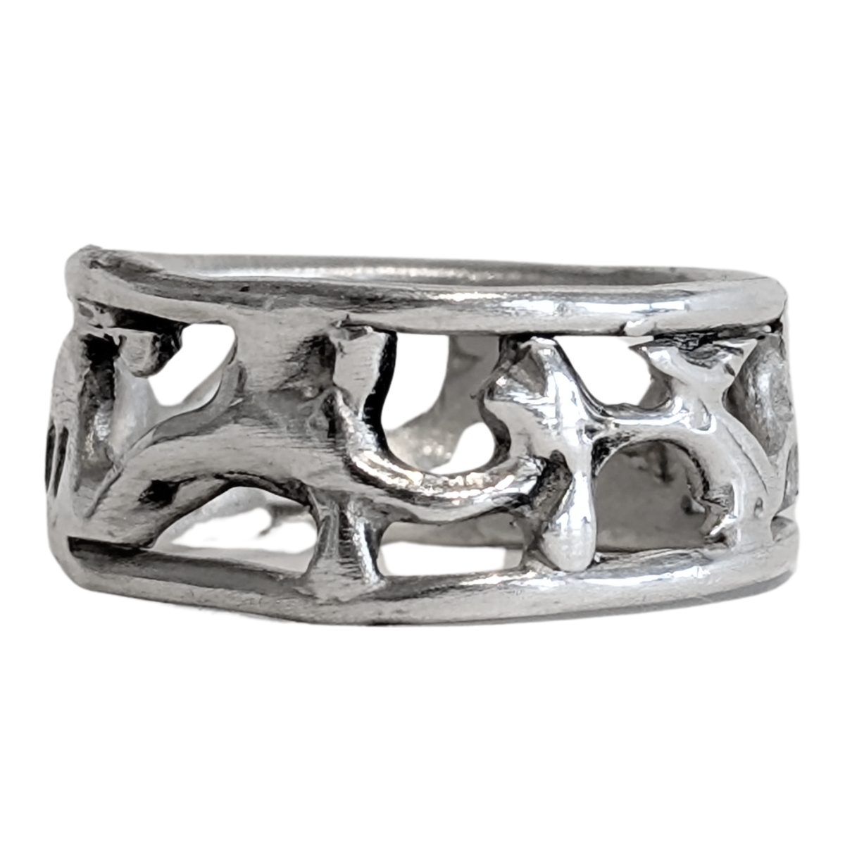 HOURI BORJIAN - SIMPLE THIN STERLING SILVER RING - STERLING SILVER