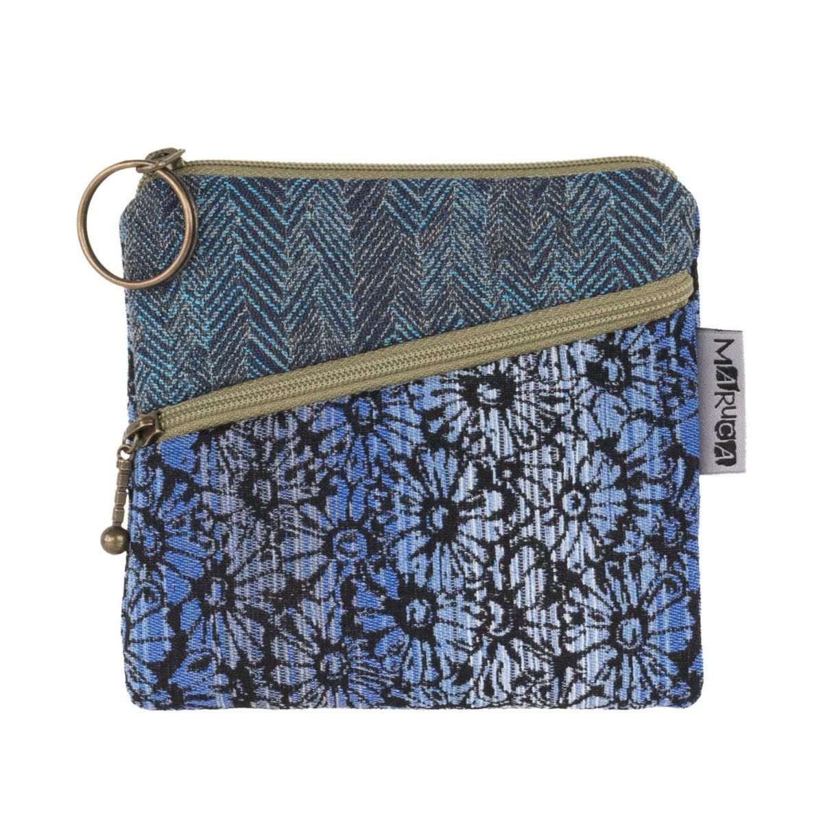 MARUCA DESIGN - WILDFLOWER BLUE ROO POUCH - FIBER