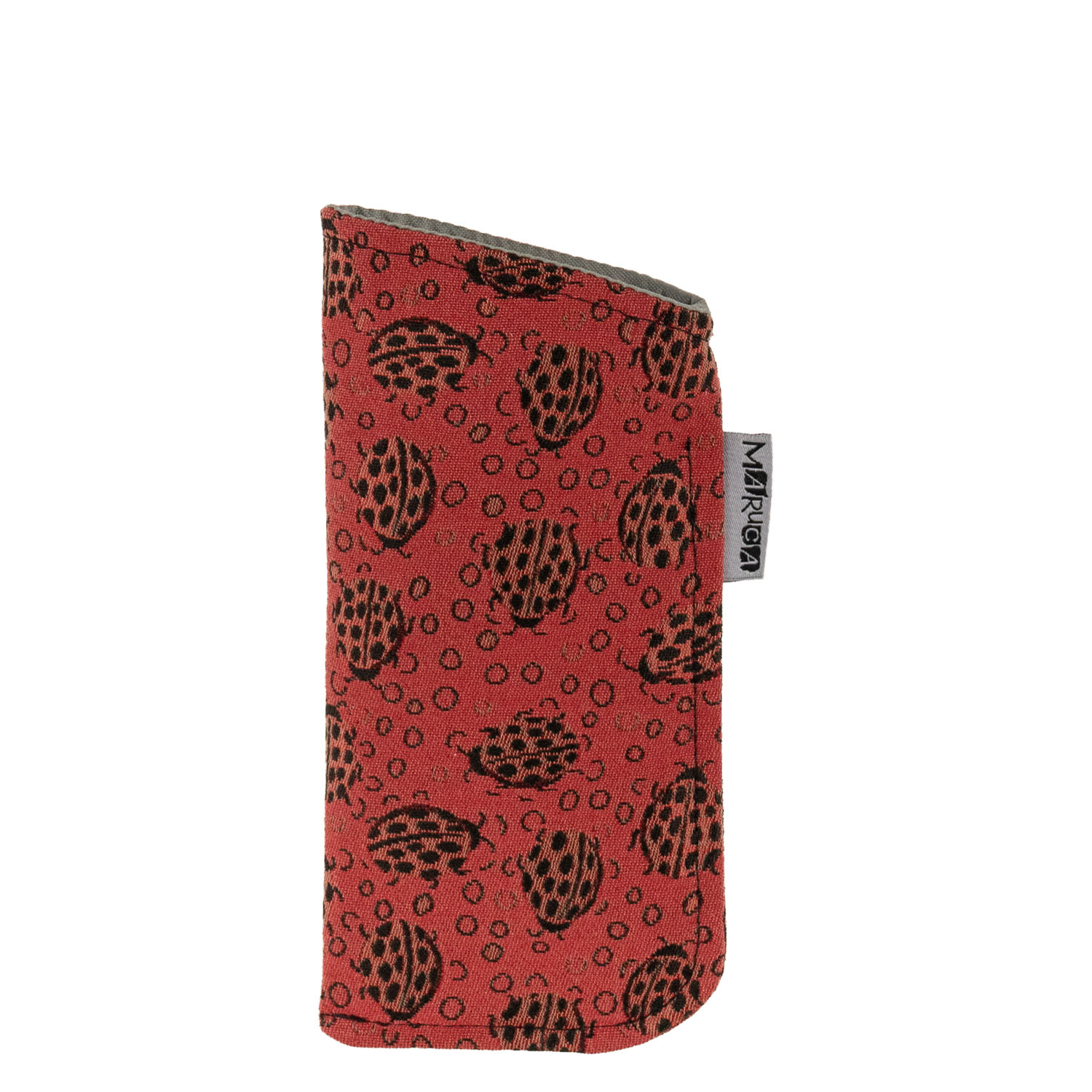 MARUCA DESIGN - LADYBUG RED EYEGLASS CASE - FIBER