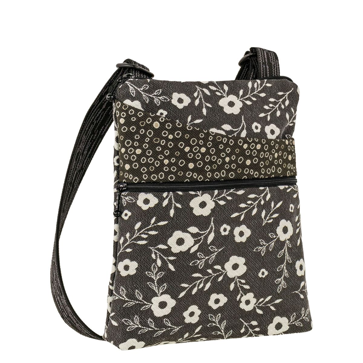 MARUCA DESIGN - FLORA GREY POCKET BAG - FIBER