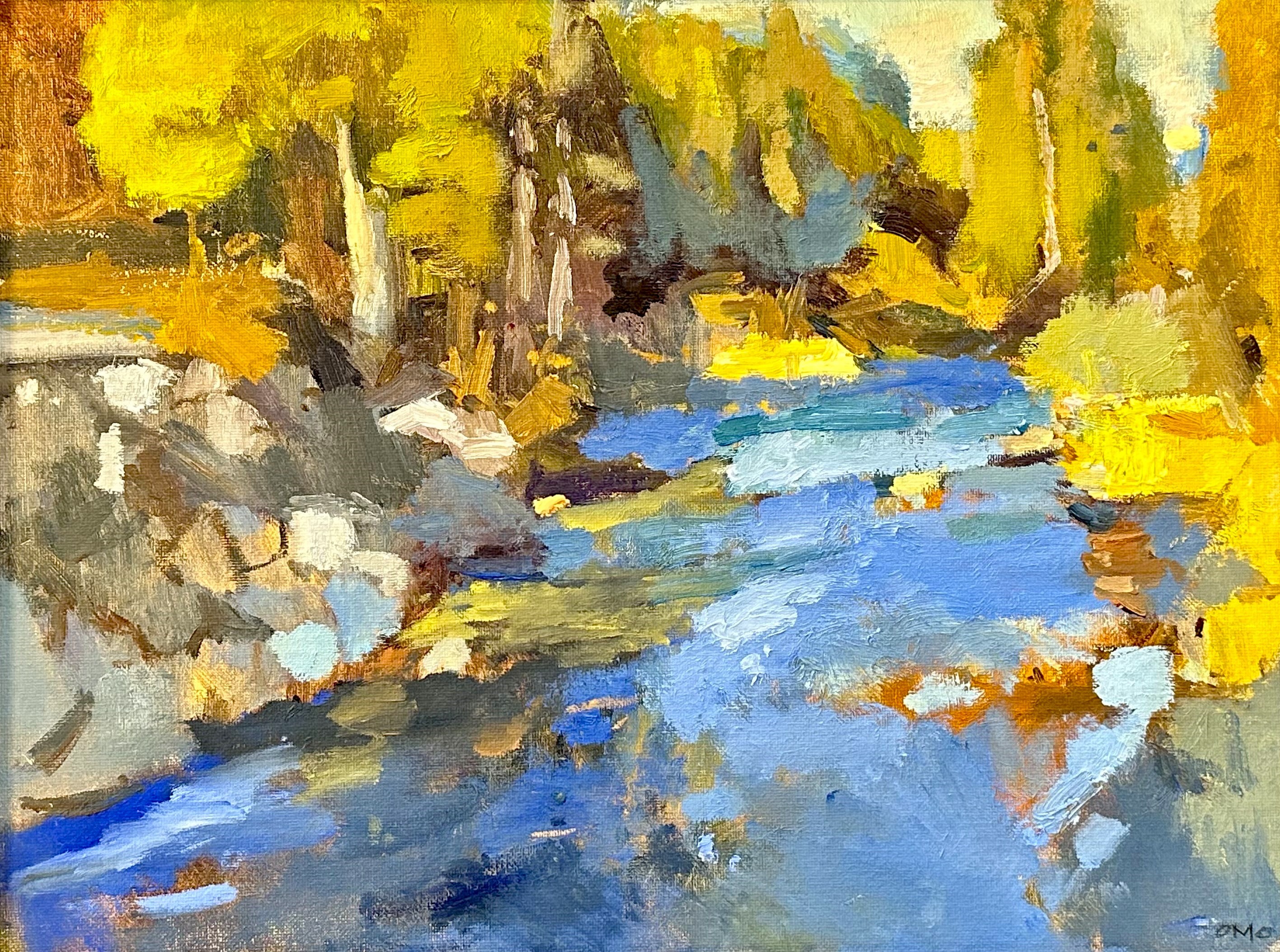 ERNIE ROMO - TRUCKEE RIVER - OIL - 16 x 12