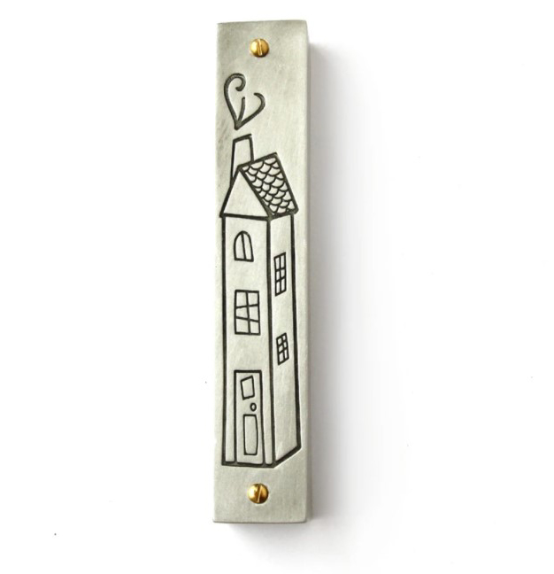 EMILY ROSENFELD - HOME MEZUZAH - PEWTER