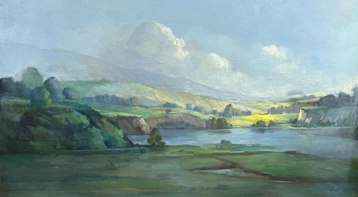 LIV SAETHER - BACK BAY SPRING - OIL - 30 X 18