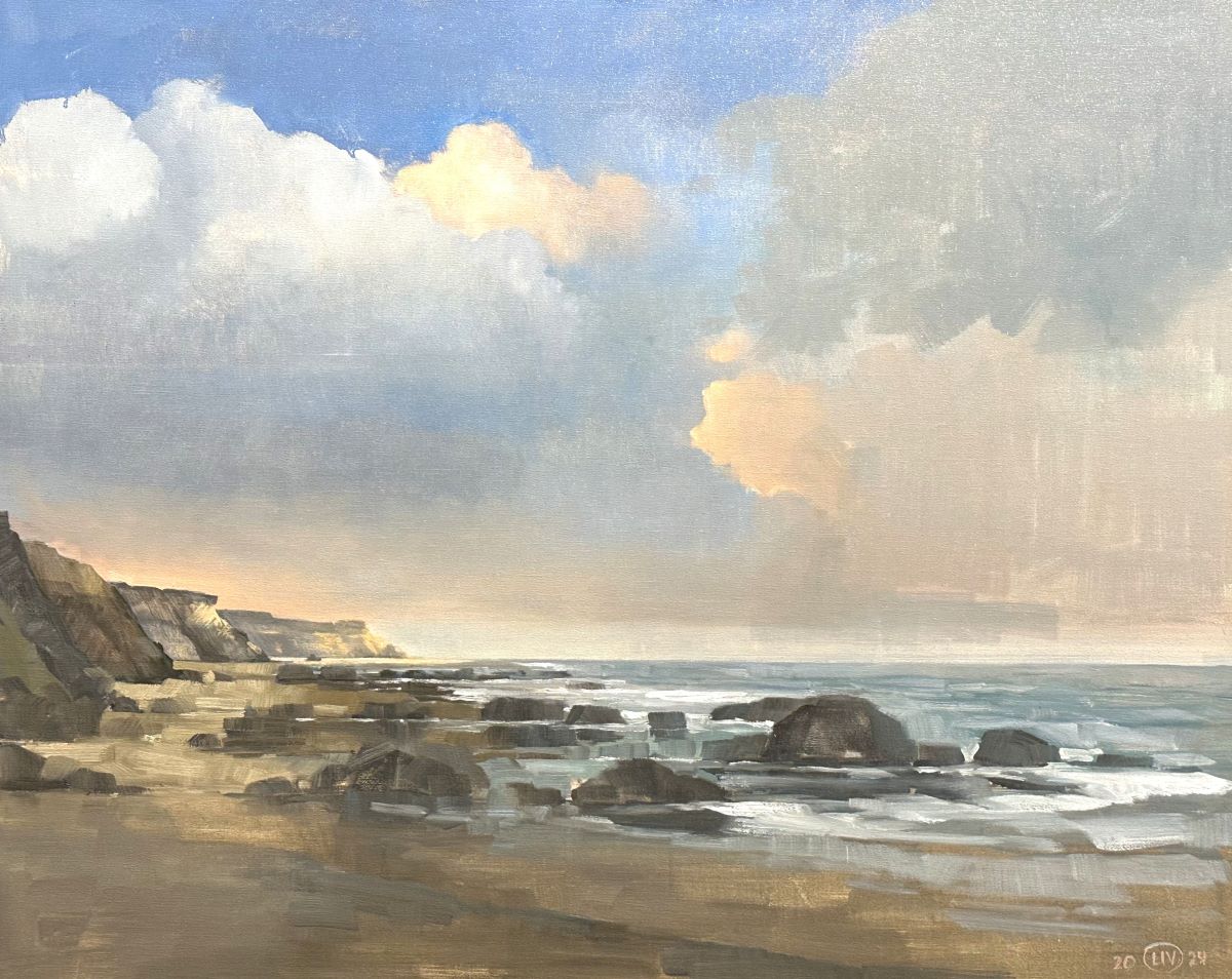 LIV SAETHER - CRYSTAL COVE - OIL - 30 X 24 1/4