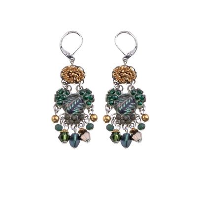 AYALA BAR - VIRIDIAN MOOD EARRINGS ON FRENCH CLIP - BEADS