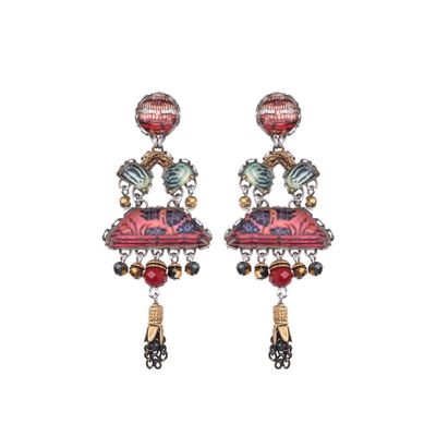 AYALA BAR - ORIENTAL HUES EARRINGS - GEMSTONES