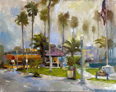 ERNIE ROMO - PENNISULA PARK - OIL - 16 x 20