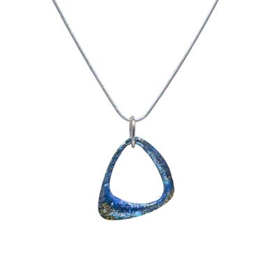 SHELLEY NORDMAN - SMALL ORGANIC SILVER NECKLACE - MIXED MEDIA